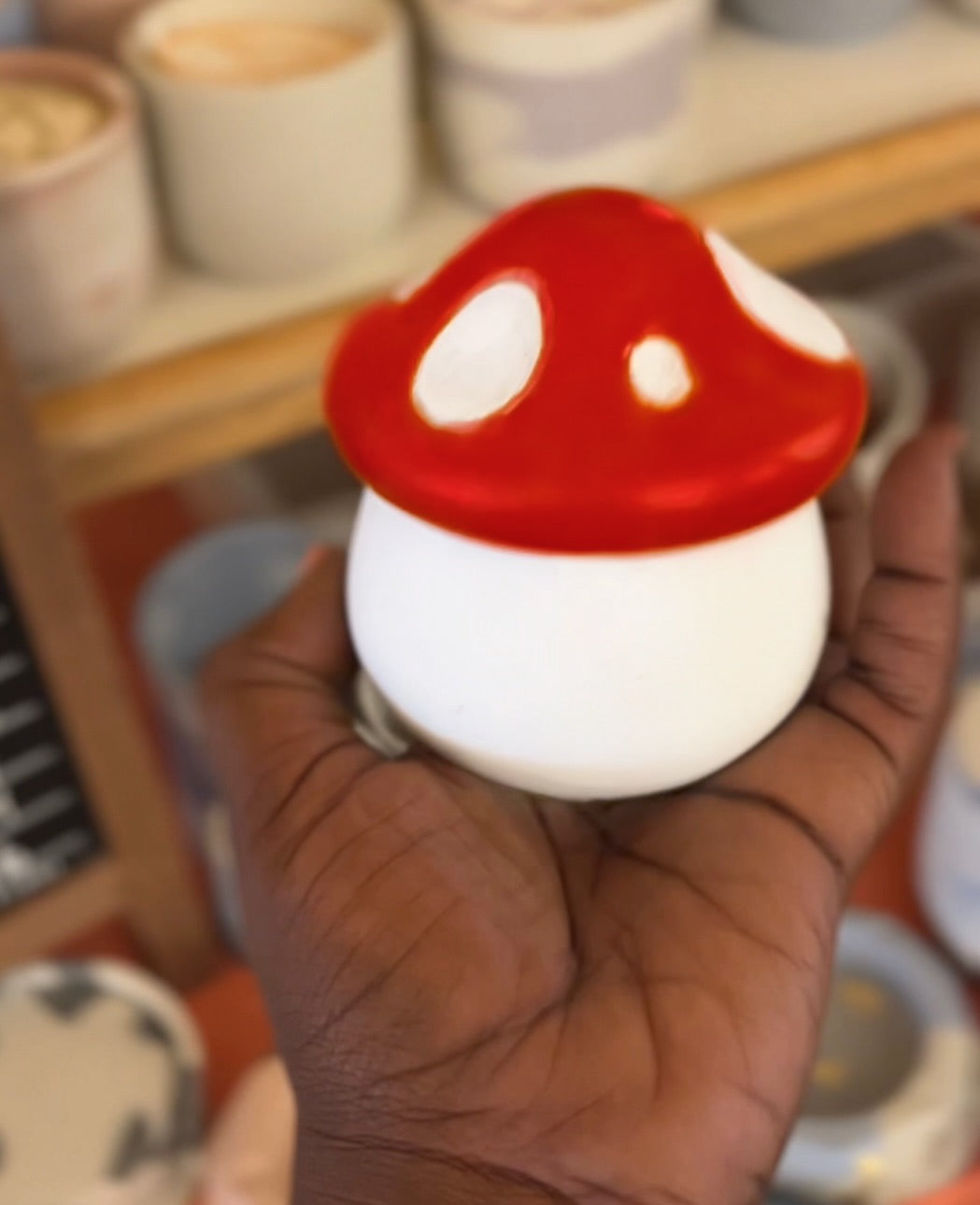 Mushroom Jar